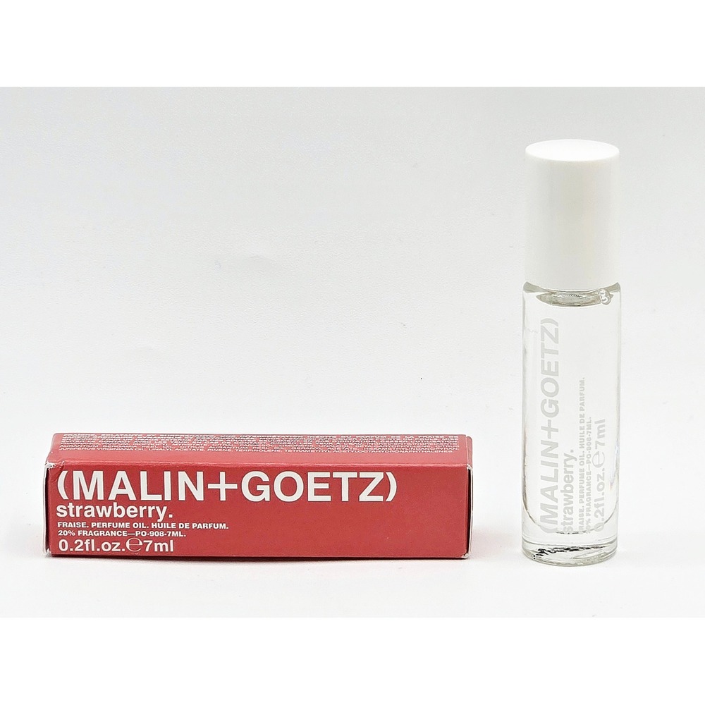 Malin‎ + Goetz Strawberry Perfume Oil Rollerball 7mL 0.2oz New